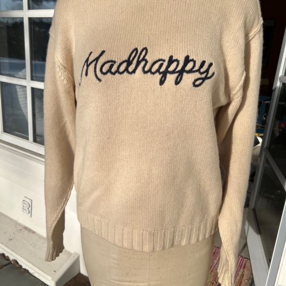 Madhappy Cashmere Cream Sweater Small - Picture 7 of 7